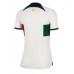 Cheap Portugal Away Football Shirt Women World Cup 2022 Short Sleeve